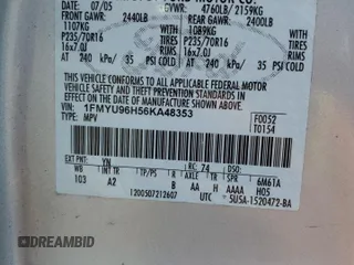 2006 Ford Escape Hybrid z VIN 1FMYU96H56KA48353, wystawiony jako Copart lot #63620365 z przebiegiem 165 223 mil mil oraz Szkoda całkowita • Salvage title. Historia ofert i sprzedaży dostępna na DreamBid. Obrazek 14.