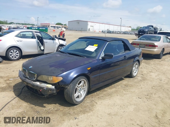 2004 BMW 3 Series 325Ci with VIN WBABW334X4PL26552, listed as a IAAI auction lot 42074709 with 303,804 mi miles and . Bid and sale history available at DreamBid. Image 6.