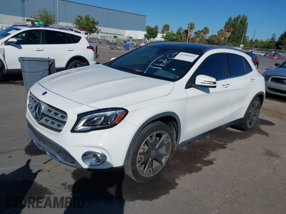 2020 Mercedes-Benz GLA 250 z VIN WDCTG4GB1LU022698, wystawiony jako IAAI lot #36984414 z przebiegiem 19 705 mil mil oraz . Historia ofert i sprzedaży dostępna na DreamBid. Obrazek 2.