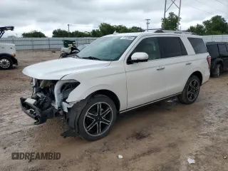 2019 Ford Expedition Limited z VIN 1FMJU2AT5KEA57762, wystawiony jako Copart lot #57429885 z przebiegiem 112 469 mil mil oraz Czysty tytuł • Clean title. Historia ofert i sprzedaży dostępna na DreamBid. Obrazek 1.
