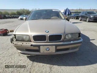 2001 BMW 7 Series 740i with VIN WBAGG83401DN83796, listed as a Copart auction lot 61862025 with Not provided miles and Salvage title. Bid and sale history available at DreamBid. Image 5.
