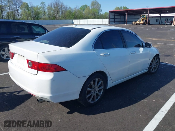 2006 Acura TSX with VIN JH4CL96856C007151, listed as a IAAI auction lot 41992764 with 166,594 mi miles. Bid and sale history available at carsss.com. Image 4.