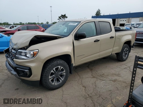 2022 Chevrolet Colorado 4WD Z71 with VIN 1GCGTDEN3N1204066, listed as a Copart auction lot 60720965 with 32,556 mi miles and Clean title. Bid and sale history available at DreamBid. Image 1.
