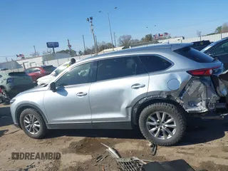 2018 Mazda CX-9 Touring with VIN JM3TCACY9J0219396, listed as a IAAI auction lot 41700710 with 123,383 mi miles and . Bid and sale history available at carsss.com. Image 15.