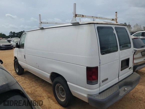 2007 Ford Econoline Cargo Commercial with VIN 1FTNE14W97DB31636, listed as a Copart auction lot 52639435 with Not Provided miles and Clean Title. Bid and sale history available at DreamBid. Image 2.