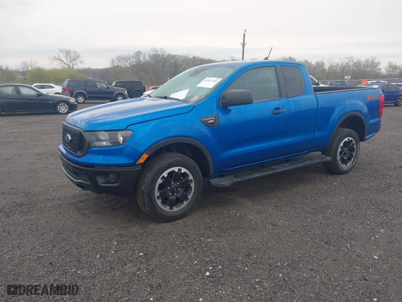 2021 Ford Ranger XL with VIN 1FTER1EH3MLD59542, listed as a IAAI auction lot 42042348 with 96,241 mi miles. Bid and sale history available at carsss.com. Image 17.