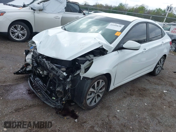 2017 Hyundai Accent SE with VIN KMHCT4AE6HU351954, listed as a IAAI auction lot 41999838 with 111,850 mi miles and . Bid and sale history available at carsss.com. Image 2.