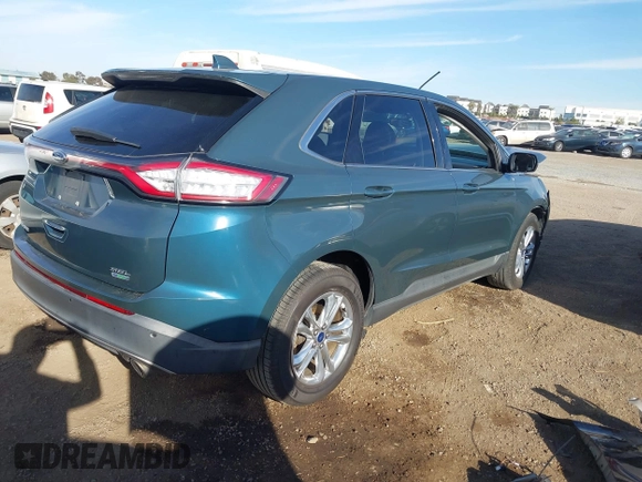 2016 Ford Edge SEL z VIN 2FMPK3J92GBB94624, wystawiony jako IAAI lot #41682327 z przebiegiem 106 232 mil mil oraz . Historia ofert i sprzedaży dostępna na DreamBid. Obrazek 4.
