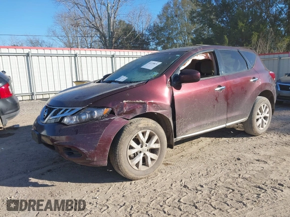 2014 Nissan Murano SV with VIN JN8AZ1MU6EW408380, listed as a IAAI auction lot 41139871 with 254,159 mi miles and . Bid and sale history available at DreamBid. Image 2.