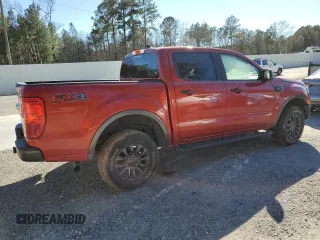 2019 Ford Ranger XL with VIN 1FTER4FHXKLB10457, listed as a Copart auction lot 46922625 with 41,633 mi miles and Salvage Title. Bid and sale history available at carsss.com. Image 3.