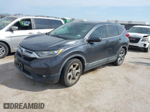 2017 Honda CR-V EX-L with VIN 7FARW1H86HE046035, listed as a IAAI auction lot 41871648 with 186,548 mi miles. Bid and sale history available at carsss.com. Image 2.