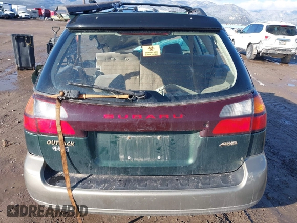 2003 Subaru Legacy Outback with VIN 4S3BH665237639595, listed as a IAAI auction lot 41953880 with Not provided miles and . Bid and sale history available at DreamBid. Image 15.