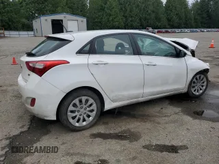 2017 Hyundai Elantra with VIN KMHD35LH4HU373680, listed as a Copart auction lot 58448835 with Not provided miles and Salvage title. Bid and sale history available at DreamBid. Image 3.