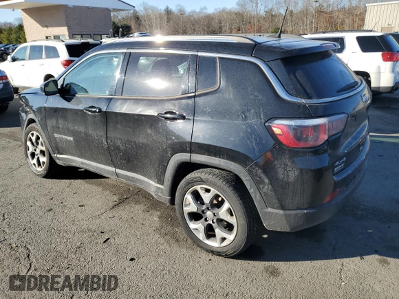 2018 Jeep Compass Limited with VIN 3C4NJDCB0JT245828, listed as a Copart auction lot 43236845 with 66,330 mi miles and Salvage Title. Bid and sale history available at DreamBid. Image 2.