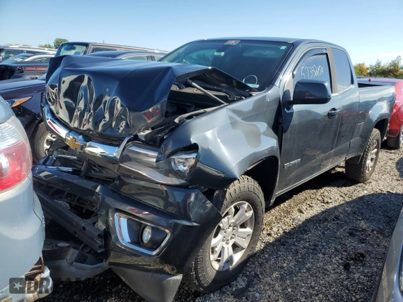 2018 Chevrolet Colorado 4WD LT with VIN 1GCHTCEN5J1158734, listed as a Copart auction lot 72604454 with 145,578 mi miles and Salvage Title. Bid and sale history available at carsss.com. Image 1.