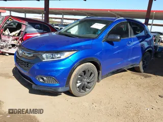 2022 Honda HR-V Sport with VIN 3CZRU6H16NM710451, listed as a IAAI auction lot 41861421 with 39,701 mi miles. Bid and sale history available at carsss.com. Image 2.