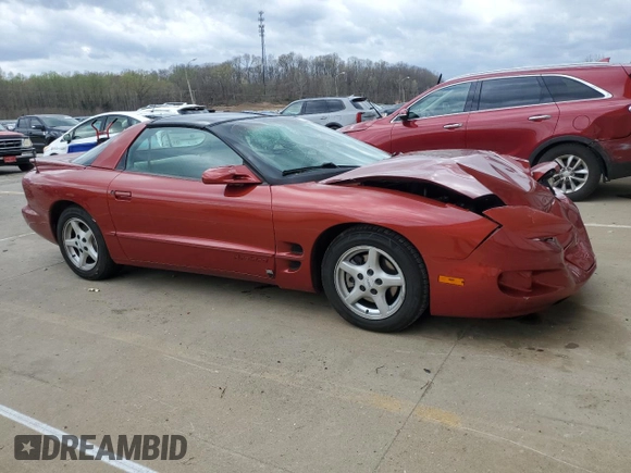 1998 Pontiac Firebird Firebird z VIN 2G2FS22K4W2210899, wystawiony jako Copart lot #51608195 z przebiegiem 99 553 mil mil oraz Szkoda całkowita • Salvage title. Historia ofert i sprzedaży dostępna na DreamBid. Obrazek 4.