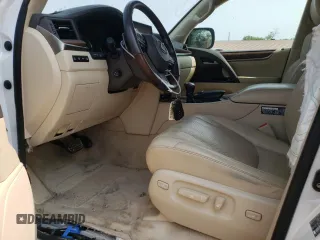 2018 Lexus LX with VIN JTJHY7AXXJ4271932, listed as a Copart auction lot 52325443 with 48,654 mi miles and Salvage Title. Bid and sale history available at carsss.com. Image 7.