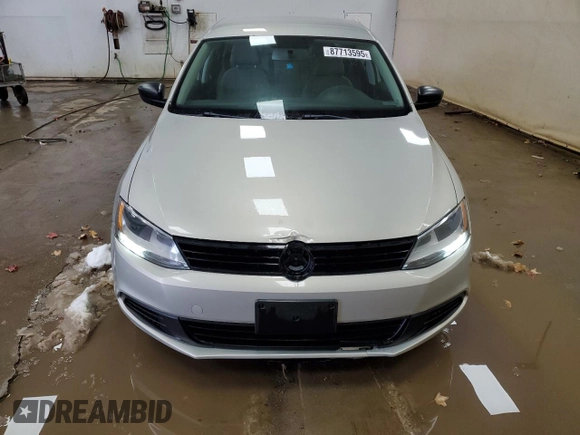 2012 Volkswagen Jetta S with VIN 3VW1K7AJ4CM321813, listed as a Copart auction lot 87713595 with 151,225 mi miles and Clean title. Bid and sale history available at DreamBid. Image 5.