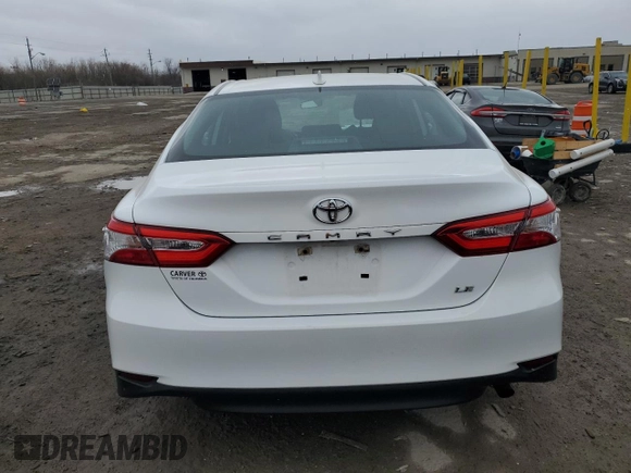 2020 Toyota Camry LE with VIN 4T1C11AK9LU929287, listed as a Copart auction lot 49793705 with 74,452 mi miles and Salvage Title. Bid and sale history available at DreamBid. Image 6.