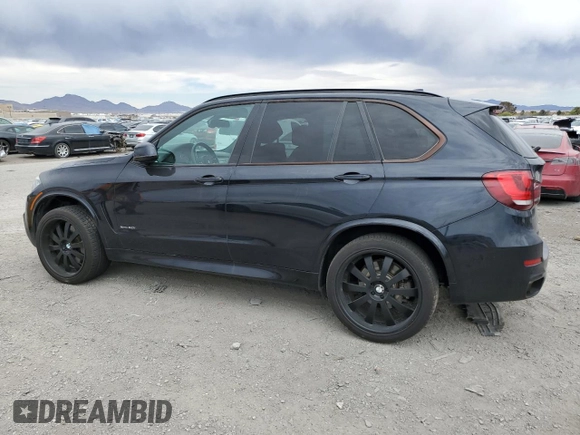 2016 BMW X5 xDrive50i with VIN 5UXKR6C50G0J80761, listed as a Copart auction lot 48823235 with 97,978 mi miles and Salvage Title. Bid and sale history available at carsss.com. Image 2.