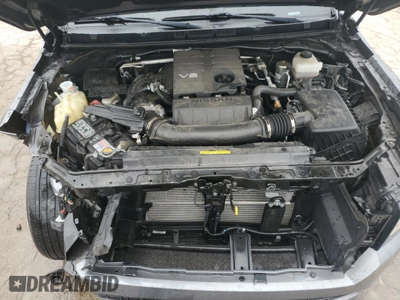 2022 Nissan Frontier S with VIN 1N6ED1EK0NN690236, listed as a Copart auction lot 44001225 with 44,829 mi miles and Salvage title. Bid and sale history available at DreamBid. Image 11.