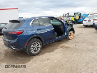 2022 Buick Envision Preferred with VIN LRBAZLR41ND068887, listed as a IAAI auction lot 41168277 with 33,997 mi miles. Bid and sale history available at carsss.com. Image 4.
