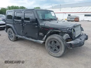 2007 Jeep Wrangler Unlimited Sahara with VIN 1J4GB59187L136350, listed as a IAAI auction lot 42685834 with 186,515 mi miles and . Bid and sale history available at DreamBid. Image 1.
