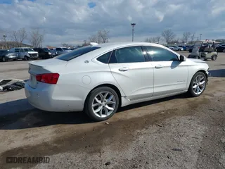 2015 Chevrolet Impala LT with VIN 1G1125S35FU138193, listed as a IAAI auction lot 41883603 with 105,763 mi miles. Bid and sale history available at carsss.com. Image 4.