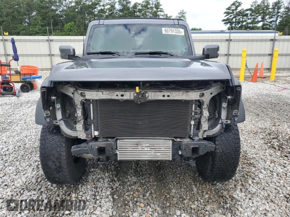 2021 Ford Bronco with VIN 1FMEE5DP2MLA87301, listed as a Copart auction lot 60791335 with 37,296 mi miles and Salvage title. Bid and sale history available at DreamBid. Image 5.