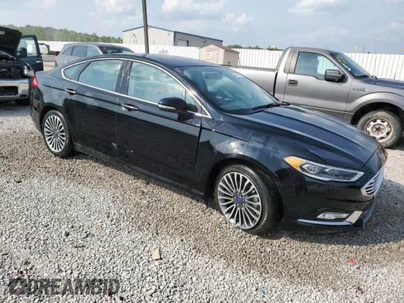 2017 Ford Fusion SE with VIN 3FA6P0HD3HR348230, listed as a Copart auction lot 60257255 with 42,495 mi miles and Salvage title. Bid and sale history available at DreamBid. Image 4.