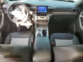 2023 Ford Explorer XLT with VIN 1FMSK8DH4PGA26521, listed as a Copart auction lot 53845995 with 47,588 mi miles and Salvage title. Bid and sale history available at DreamBid. Image 8.