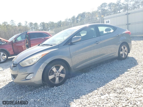 2013 Hyundai Elantra GLS with VIN 5NPDH4AE5DH268594, listed as a Copart auction lot 50370815 with 254,969 mi miles and Clean Title. Bid and sale history available at carsss.com. Image 1.