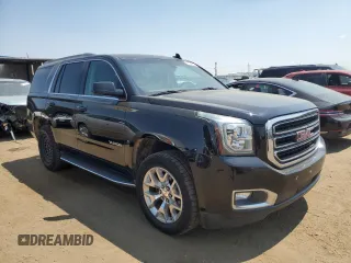 2017 GMC Yukon SLE with VIN 1GKS2AKC6HR230282, listed as a Copart auction lot 64708994 with 158,425 mi miles and Clean Title. Bid and sale history available at carsss.com. Image 4.