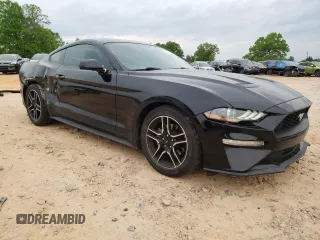 2019 Ford Mustang EcoBoost with VIN 1FA6P8TH2K5204011, listed as a Copart auction lot 52417465 with 61,021 mi miles and Salvage Title. Bid and sale history available at carsss.com. Image 4.