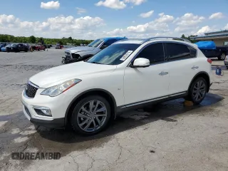 2016 Infiniti QX50 z VIN JN1BJ0RR1GM263868, wystawiony jako Copart lot #58824015 z przebiegiem 123 165 mil mil oraz Szkoda całkowita • Salvage title. Historia ofert i sprzedaży dostępna na DreamBid. Obrazek 1.