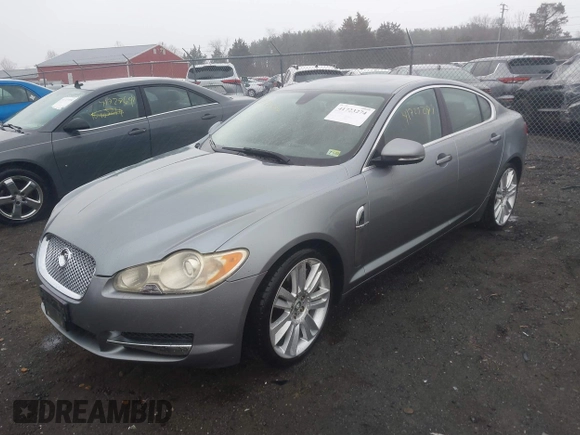 2010 Jaguar XF Supercharged with VIN SAJWA0HE2AMR63968, listed as a IAAI auction lot 41723274 with 102,830 mi miles. Bid and sale history available at carsss.com. Image 2.
