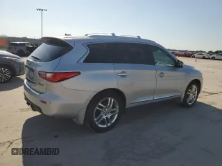 2014 Infiniti QX60 with VIN 5N1AL0MM4EC509924, listed as a Copart auction lot 51966045 with 45,043 mi miles and Clean Title. Bid and sale history available at carsss.com. Image 3.