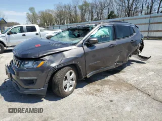 2018 Jeep Compass Latitude с VIN 3C4NJDBB8JT179546, выставлен на аукционе Copart как лот 53488785 с пробегом 67 033 миль миль и Списание • Salvage title. История ставок и продаж доступна на DreamBid. Изображение 1.