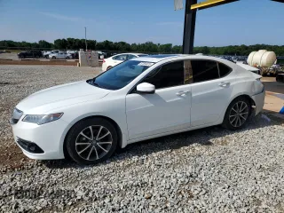 2015 Acura TLX Advance z VIN 19UUB2F77FA015322, wystawiony jako Copart lot #57364975 z przebiegiem 157 722 mil mil oraz Szkoda całkowita • Salvage title. Historia ofert i sprzedaży dostępna na DreamBid. Obrazek 1.