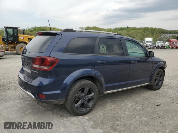 2018 Dodge Journey Crossroad with VIN 3C4PDDGG9JT450103, listed as a Copart auction lot 55134725 with 126,326 mi miles and Salvage Title. Bid and sale history available at DreamBid. Image 3.