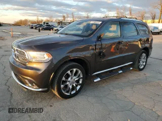 2017 Dodge Durango Citadel Anodized Platinum с VIN 1C4SDJET8HC623429, выставлен на аукционе Copart как лот 81986444 с пробегом 155 743 миль миль и Чистый • Clean title. История ставок и продаж доступна на DreamBid. Изображение 1.