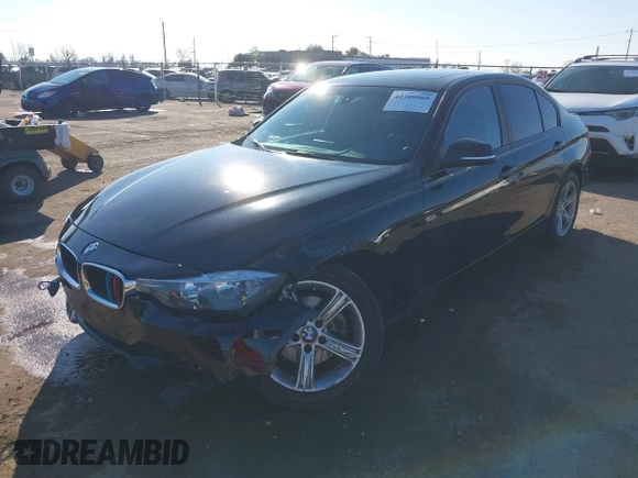 2014 BMW 3 Series 328i with VIN WBA3C1C55EK117180, listed as a IAAI auction lot 41389969 with 163,760 mi miles. Bid and sale history available at carsss.com. Image 6.