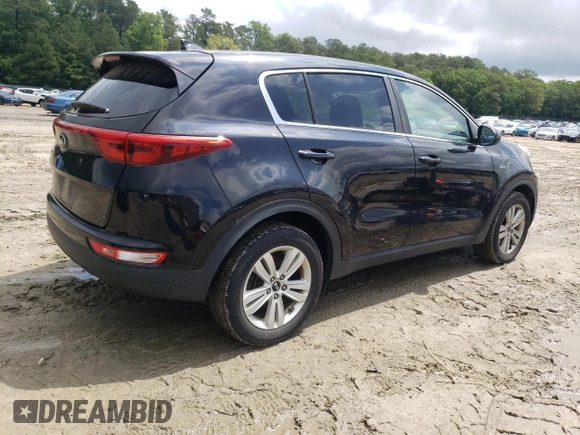 2017 Kia Sportage LX z VIN KNDPMCAC8H7083502, wystawiony jako Copart lot #58494505 z przebiegiem 110 325 mil mil oraz Czysty tytuł • Clean title. Historia ofert i sprzedaży dostępna na DreamBid. Obrazek 3.