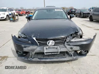 2016 Lexus IS 350 with VIN JTHBE1D29G5027088, listed as a Copart auction lot 48111185 with 159,565 mi miles and Salvage title. Bid and sale history available at DreamBid. Image 5.