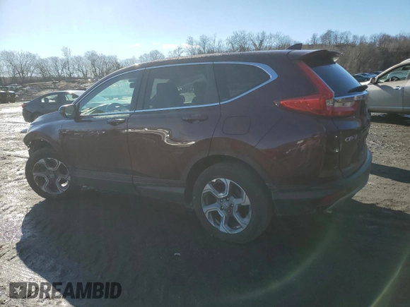 2019 Honda CR-V EX-L with VIN 7FARW2H89KE025788, listed as a Copart auction lot 46283485 with 49,012 mi miles and Salvage Title. Bid and sale history available at carsss.com. Image 2.