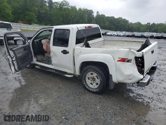 2005 Chevrolet Colorado 1SE LS Z71 with VIN 1GCDS136758265220, listed as a Copart auction lot 55014685 with Not provided miles and Salvage title. Bid and sale history available at DreamBid. Image 2.