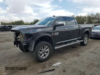 2016 Ram 2500 Laramie Longhorn with VIN 3C6UR5GL1GG231023, listed as a Copart auction lot 62194815 with 59,835 mi miles and Salvage title. Bid and sale history available at DreamBid. Image 1.