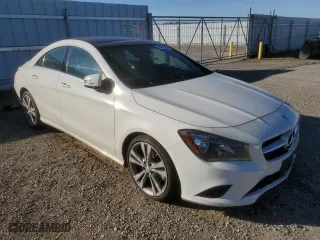 2016 Mercedes-Benz CLA with VIN WDDSJ4EB9GN382457, listed as a Copart auction lot 46546205 with 44,332 mi miles and Salvage Title. Bid and sale history available at carsss.com. Image 4.