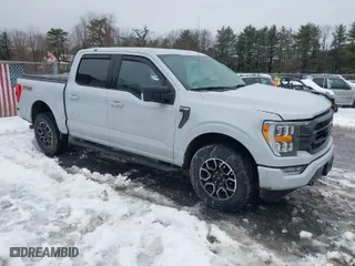 2021 Ford F-150 XL with VIN 1FTFW1E55MKD88680, listed as a IAAI auction lot 41552031 with 62,019 mi miles. Bid and sale history available at carsss.com. Image 1.